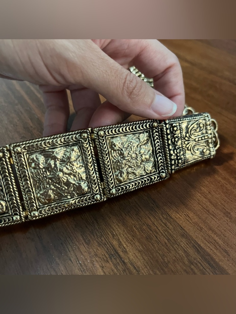 Zara Gold Chain Belt - Picture 11 of 15